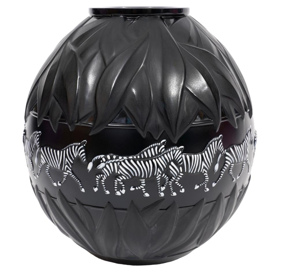 LALIQUE TANZANIA BLACK & WHITE