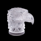 LALIQUE 'TETE D' AIGLE' CRYSTA