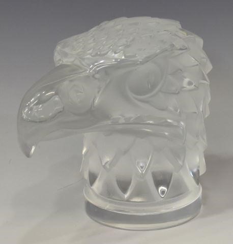 LALIQUE 'TETE D'AIGLE' EAGLE HEAD
