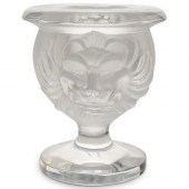 LALIQUE "TETE DE LION" GLASS C