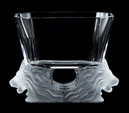 Lalique 'Venise' pattern glass bowl