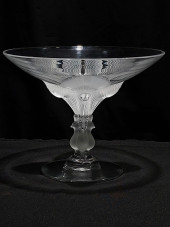 LALIQUE "VIRGINIA PEACOCK" FRO