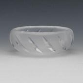 LALIQUE "YSEULT" DISH 2 ¾" x 7