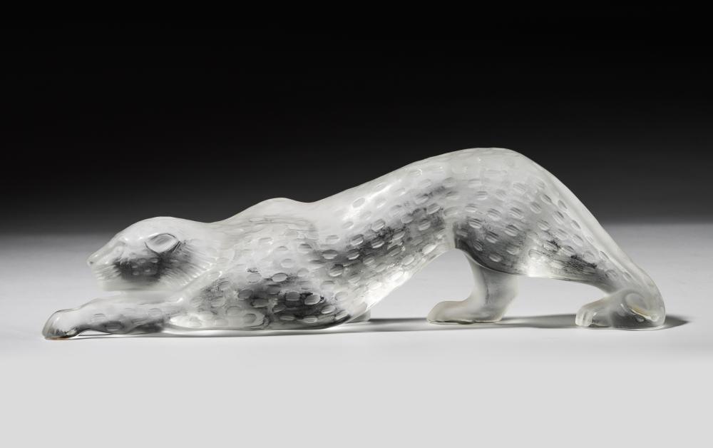 LALIQUE ZEILA CLEAR AND FROSTED