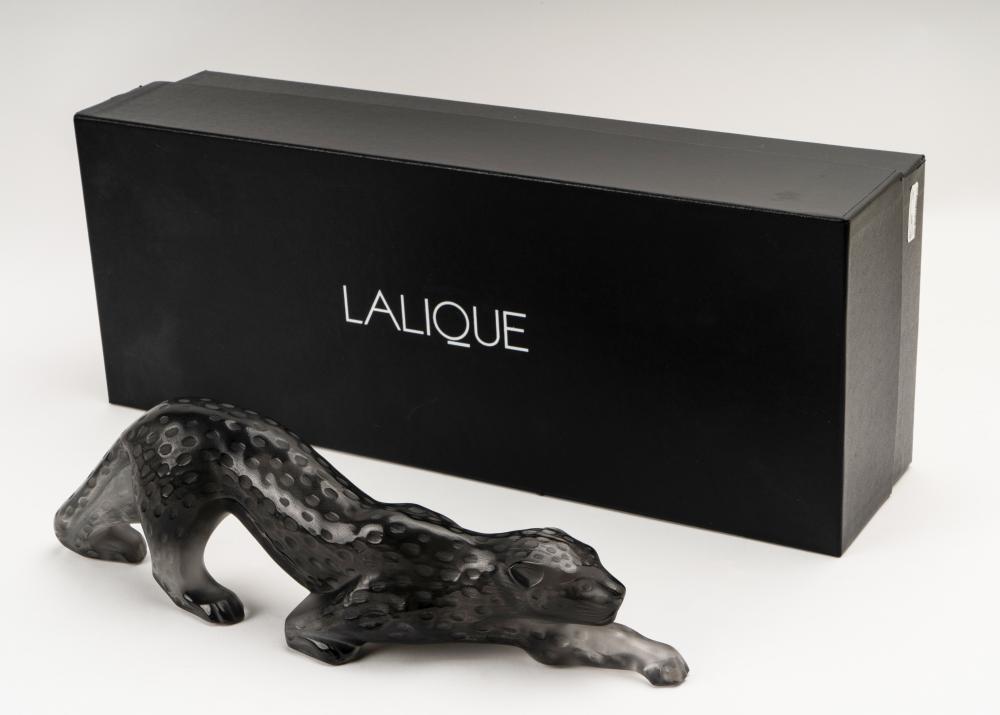 LALIQUE ZEILA PANTHER FIGURELalique