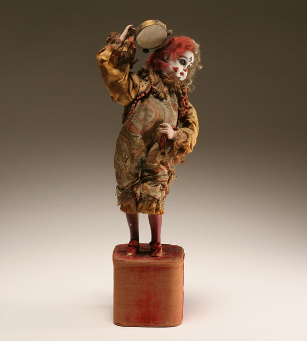 Lambert clown with tambourine