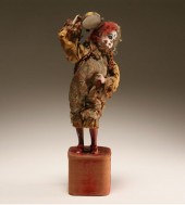 Lambert clown with tambourine