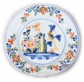 LAMBETH DELFTWARE POLYCHROME-D