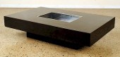 LAMINATE CHROME COFFEE TABLE B