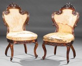 LAMINATED ROSEWOOD SIDE CHAIRS