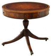 LAMMERTS LEATHER-TOP MAHOGANY