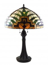 LAMP: CAST METAL TABLE LAMP WI