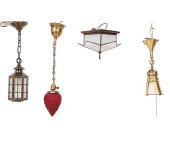 LAMP GROUPING<br>Three hanging