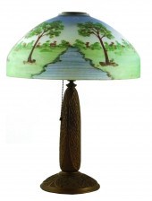 LAMP: TABLE LAMP, REVERSE PAIN