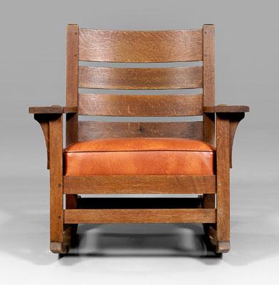L&amp;JG Stickley rocking chair,