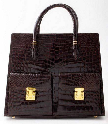 LANA MARKS ALLIGATOR LEATHER
