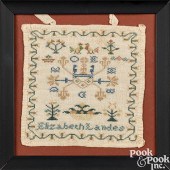 LANCASTER COUNTY SILK ON LINEN