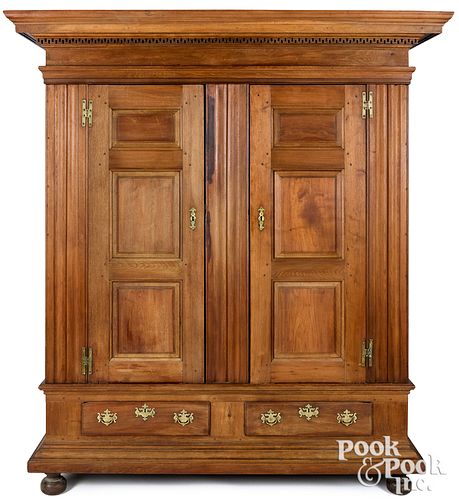 LANCASTER COUNTY WALNUT SCHRANK,