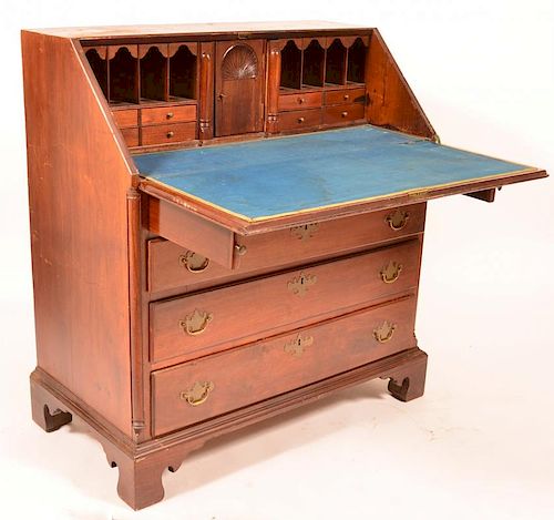 LANCASTER, PA CHIPPENDALE SLANT LID