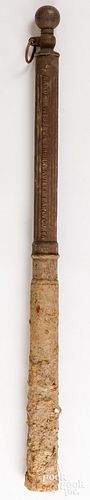 LANCASTER, PENNSYLVANIA CAST IRON