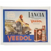 LANCIA VEEDOL, VINTAGE PETROLI