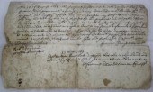 LAND DEED, DATED 1658 AND 1670