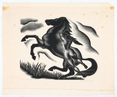 LANDACRE, Paul, (American, 189