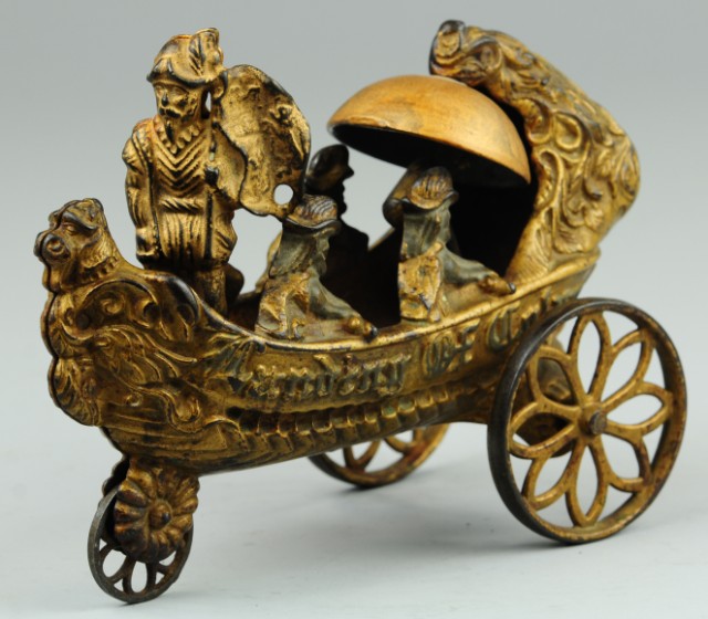 LANDING OF COLUMBUS BELL TOY Gong