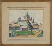 Landscape by Arthur Helwig Wat