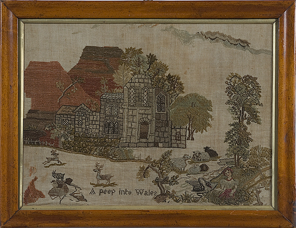 Landscape Cross Stich American 20th