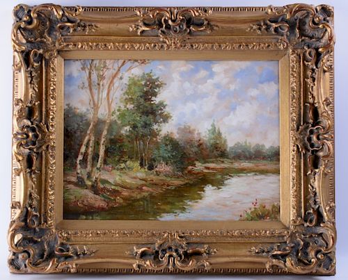 LANDSCAPE OIL ON CANVAS