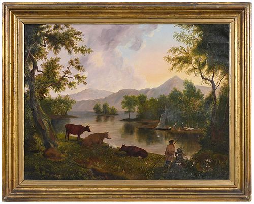 LANDSCAPE ON THE UPPER HUDSON