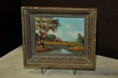 LANDSCAPE PAINTING SIGNED HEYE