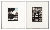 LANDSCAPE SILHOUETTE PAPER CUT