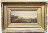 LANDSCAPE UNDER TWILIGHT SKY,