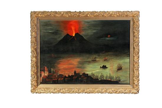 LANDSCAPE WITH A VILLAGE AND A