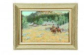 LANDSCAPE WITH COWBOYS BY JIM
