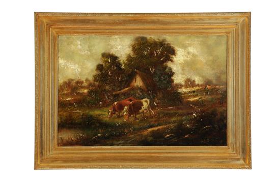 LANDSCAPE WITH COWS (EUROPEAN
