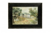 LANDSCAPE WITH FARM (AMERICAN