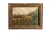 LANDSCAPE WITH FENCE BY ALEXAN