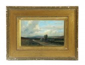 LANDSCAPE WITH HOUSE (EUROPEAN