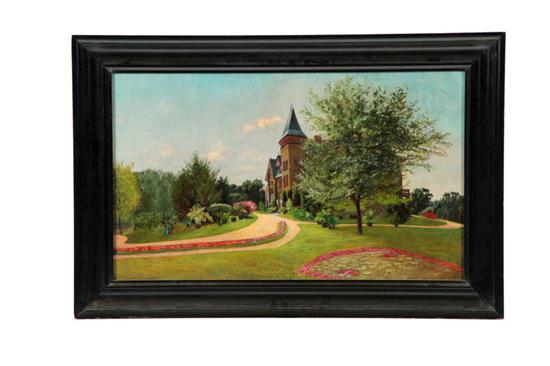 LANDSCAPE WITH HOUSE (EUROPEAN OR