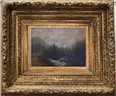 LANDSCAPE WITH RIVER AND WATER