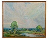 Landscape with River by Gretch