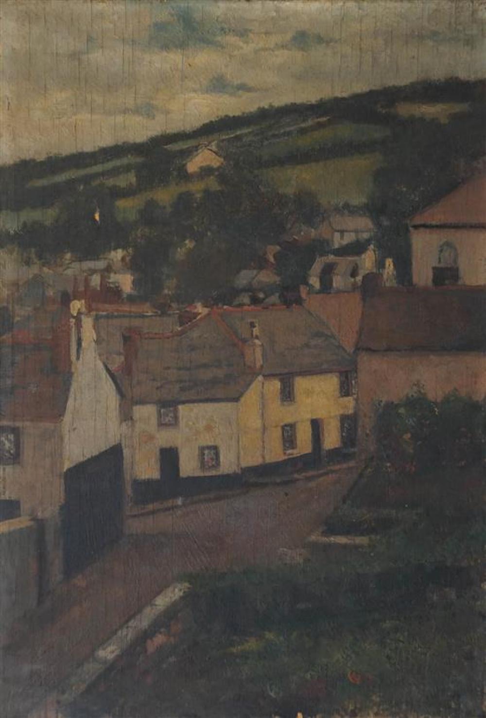 LANDSCAPES, THREE FRAMED