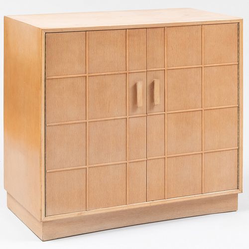 LANE BLEACHED OAK CABINETCedar