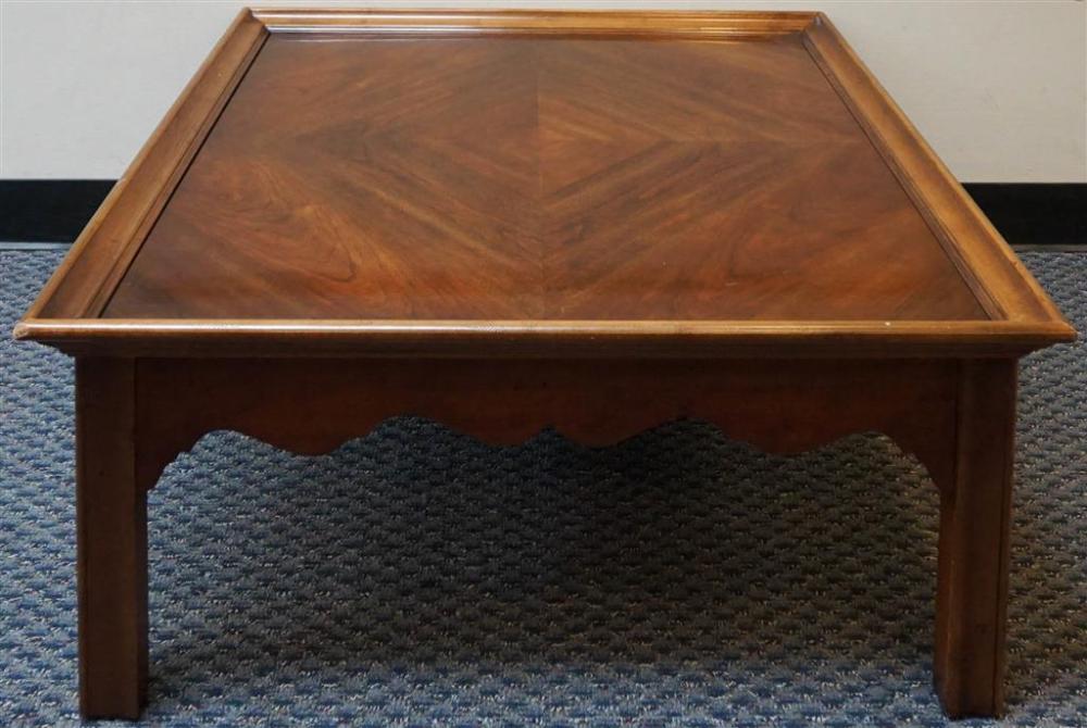 LANE CHERRY SQUARE COFFEE TABLE, H;