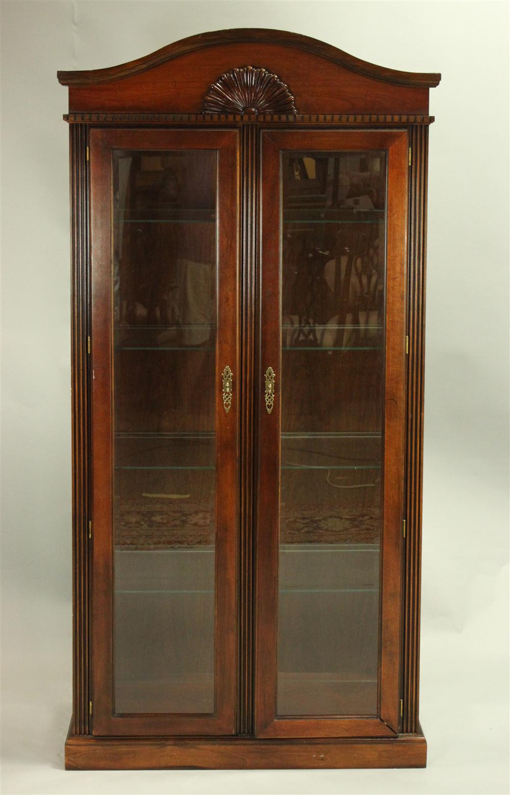 LANE MAHOGANY DISPLAY CABINET