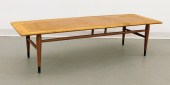 LANE MCM SURFBOARD COFFEE TABL