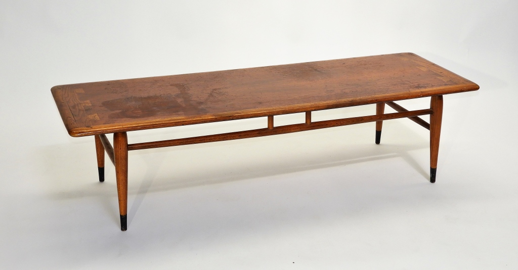 LANE MCM SURFBOARD COFFEE TABLE